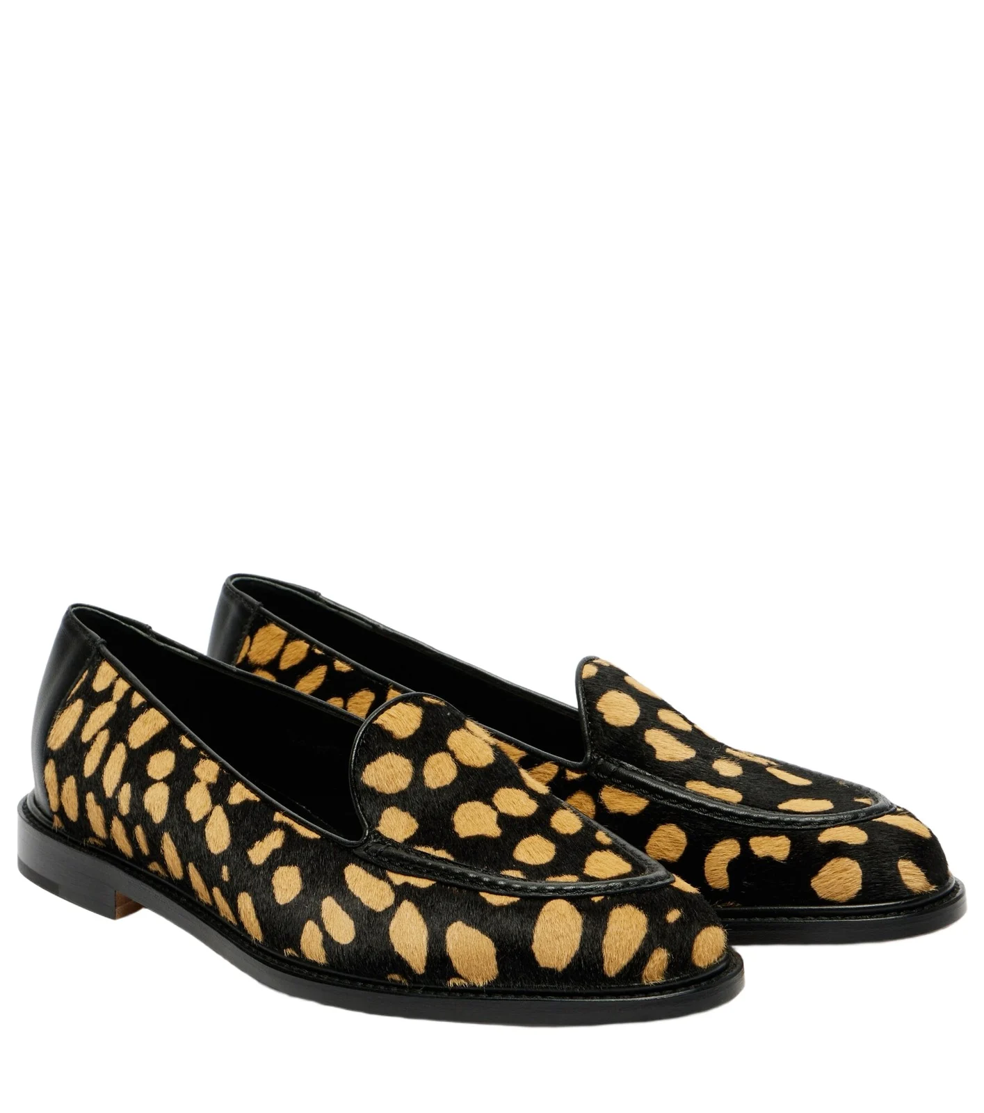Maxy calf hair loafers