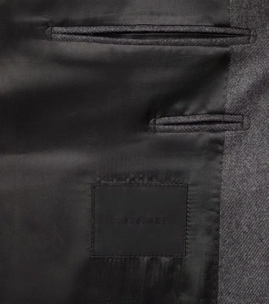 Saman Amel Double-breasted wool suit jacket | Thumbnail 2 Saman Amel Double-breasted wool suit jacket | Thumbnail 2