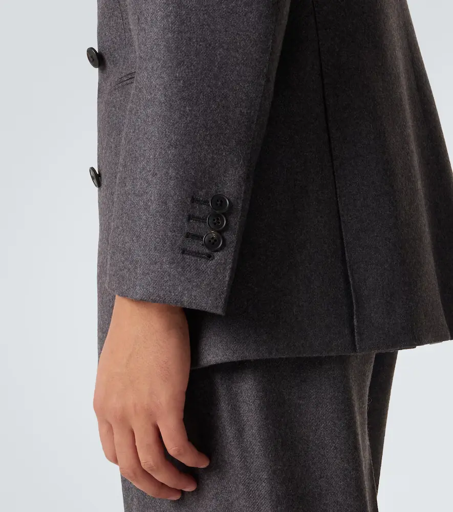 Saman Amel Double-breasted wool suit jacket | Thumbnail 3 Saman Amel Double-breasted wool suit jacket | Thumbnail 3