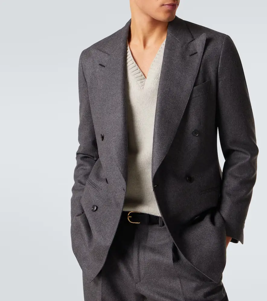 Saman Amel Double-breasted wool suit jacket | Thumbnail 7 Saman Amel Double-breasted wool suit jacket | Thumbnail 7