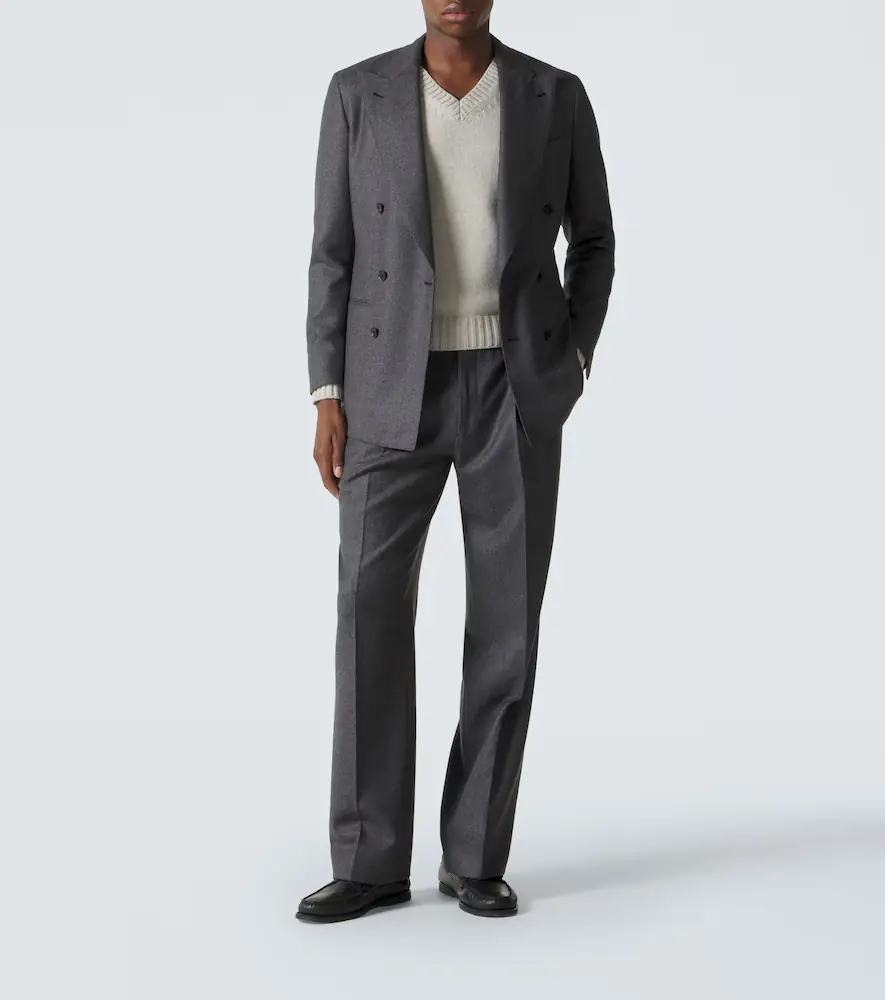 Saman Amel Wool suit pants | Thumbnail 5
