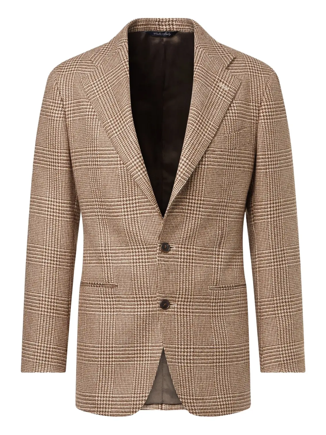 Prince of Wales check alpaca blazer Prince of Wales check alpaca blazer