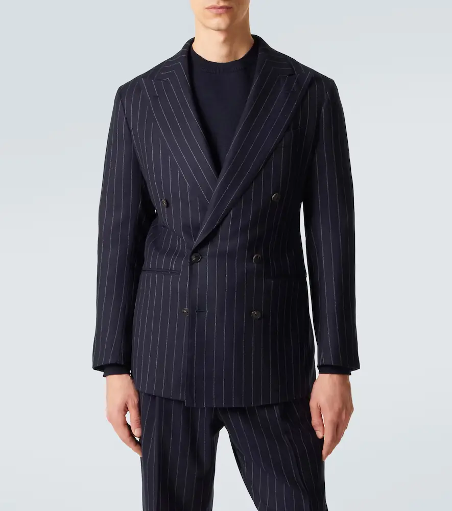 Saman Amel Striped wool blazer | Thumbnail 3 Saman Amel Striped wool blazer | Thumbnail 3