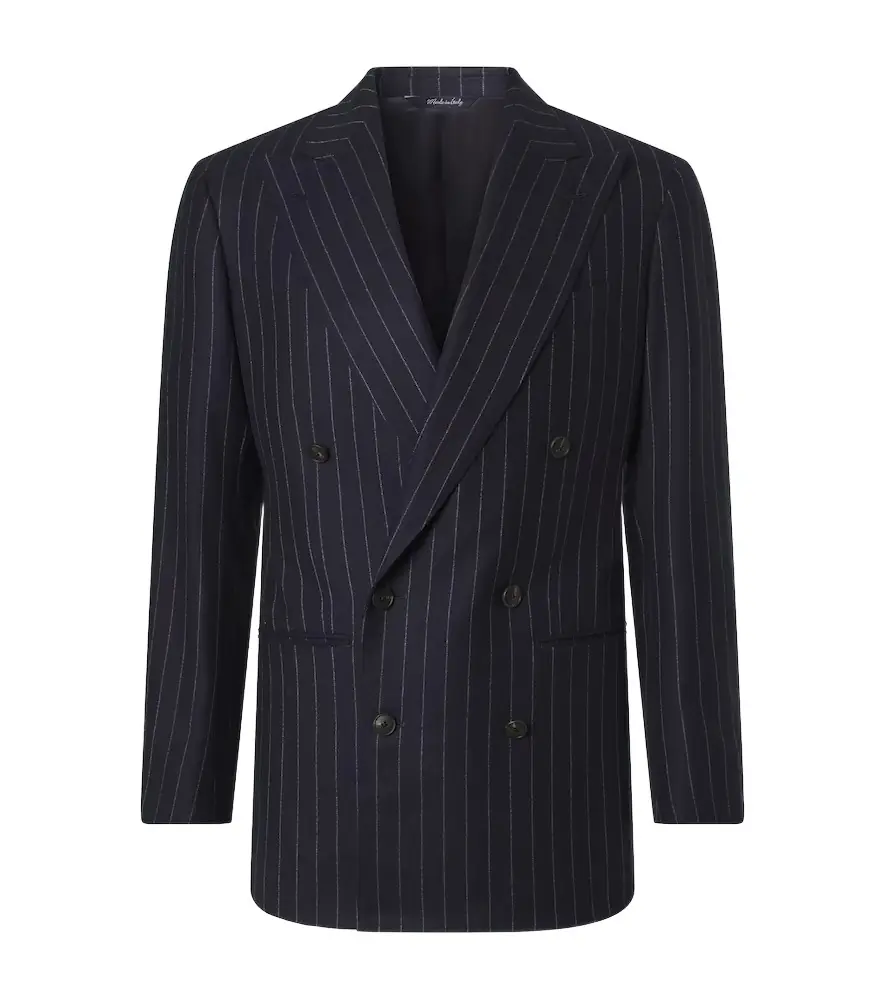 Saman Amel Striped wool blazer | Image 1 Saman Amel Striped wool blazer | Image 1