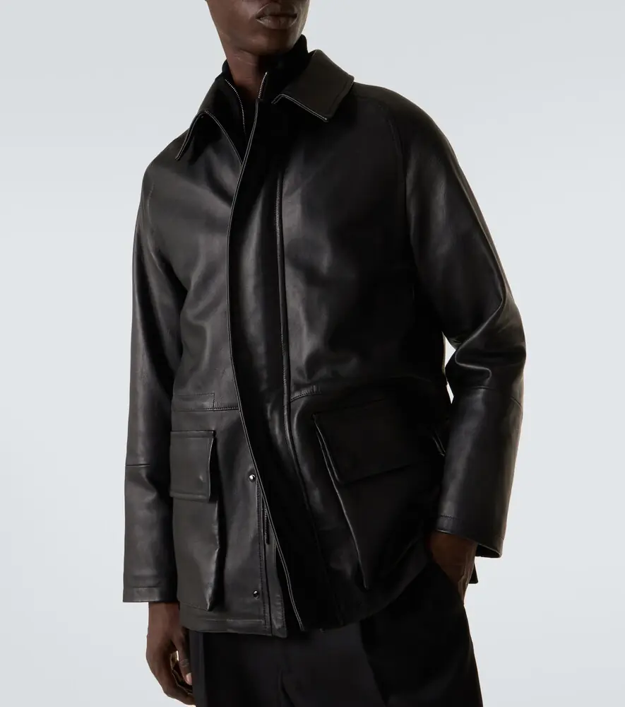 Saman Amel Leather jacket | Thumbnail 5