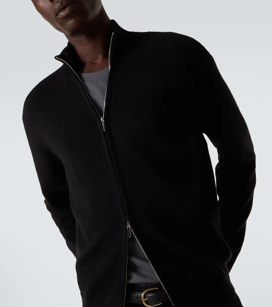 Saman Amel Halle ribbed-knit cashmere zip-up sweater | Thumbnail 3 Saman Amel Halle ribbed-knit cashmere zip-up sweater | Thumbnail 3