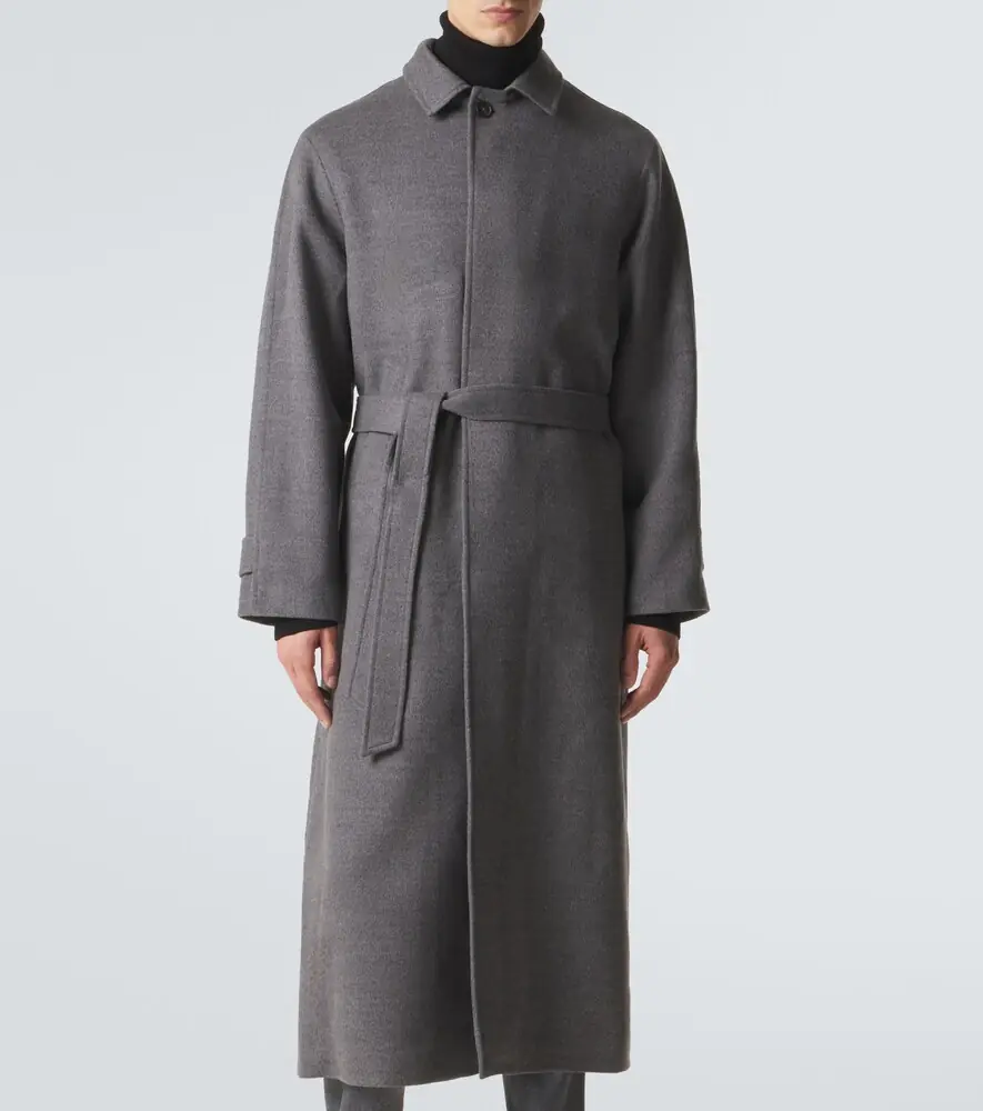 Saman Amel Belted wool overcoat | Thumbnail 3 Saman Amel Belted wool overcoat | Thumbnail 3