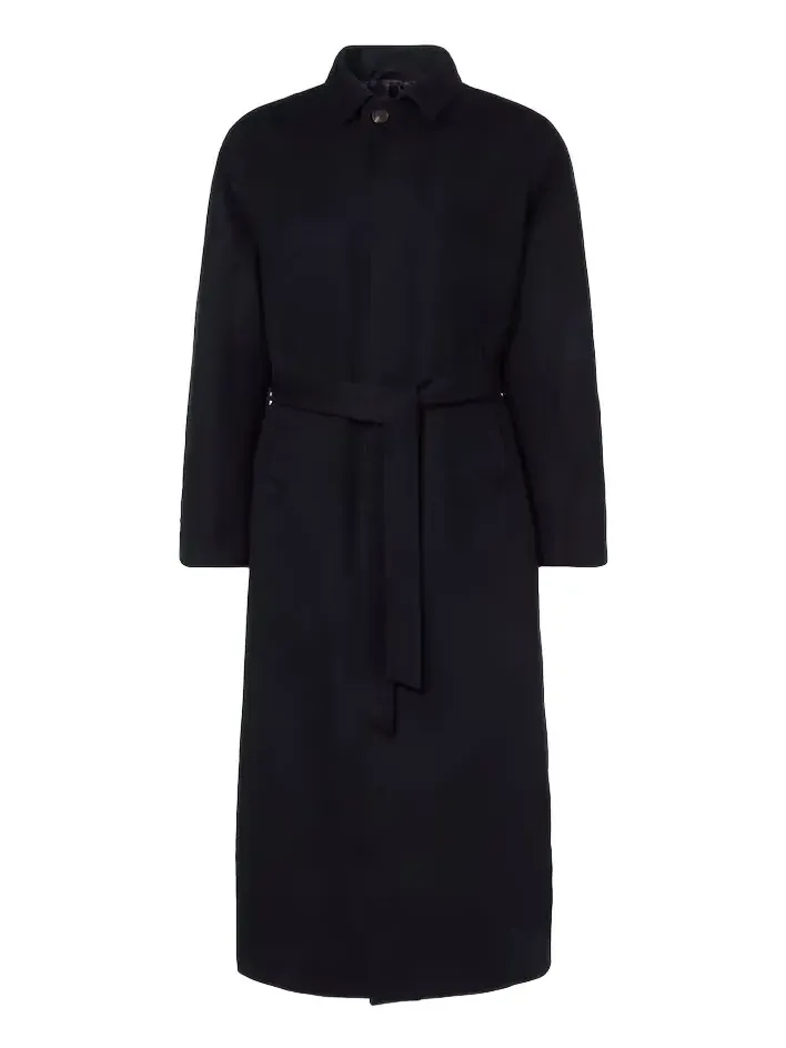 Belted wool overcoat Belted wool overcoat
