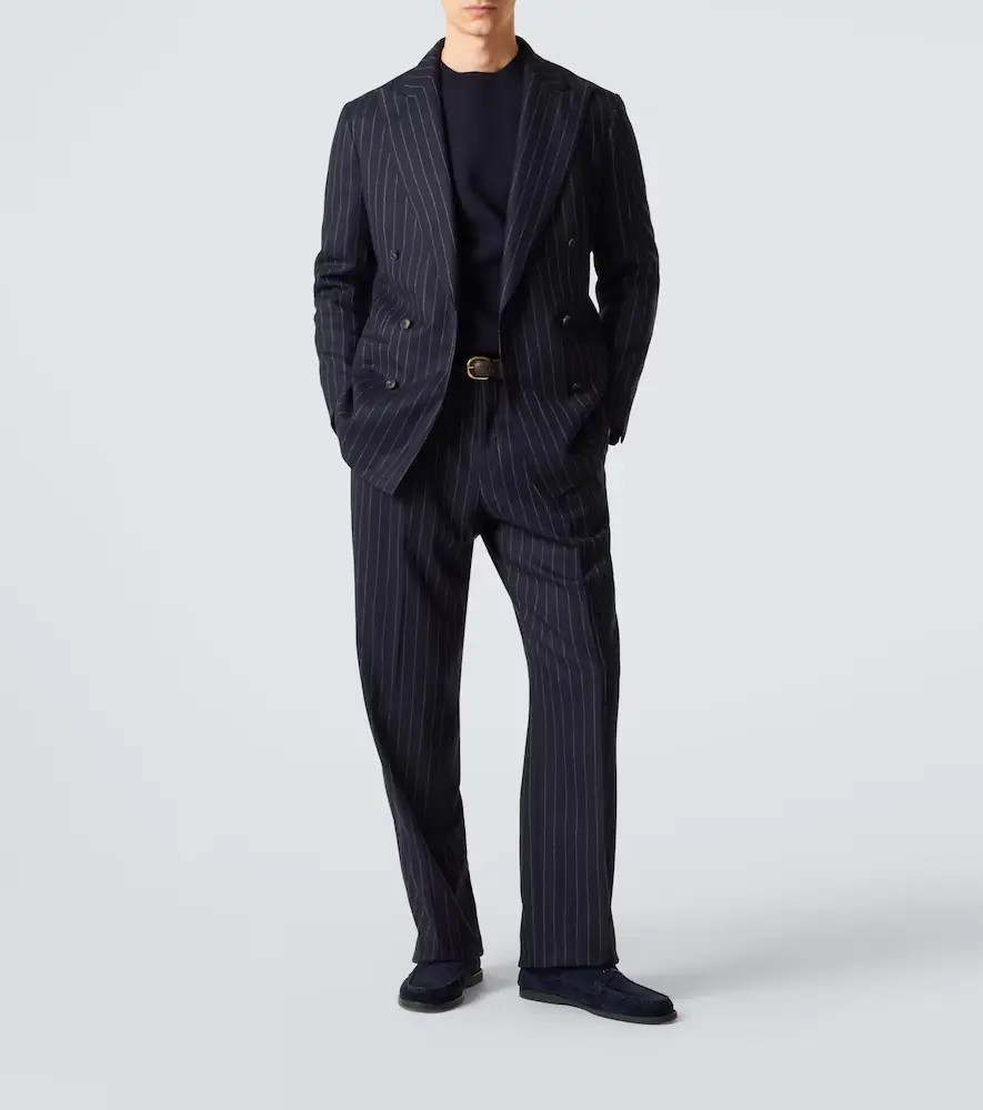 Saman Amel Amo striped wool suit pants | Thumbnail 4 Saman Amel Amo striped wool suit pants | Thumbnail 4