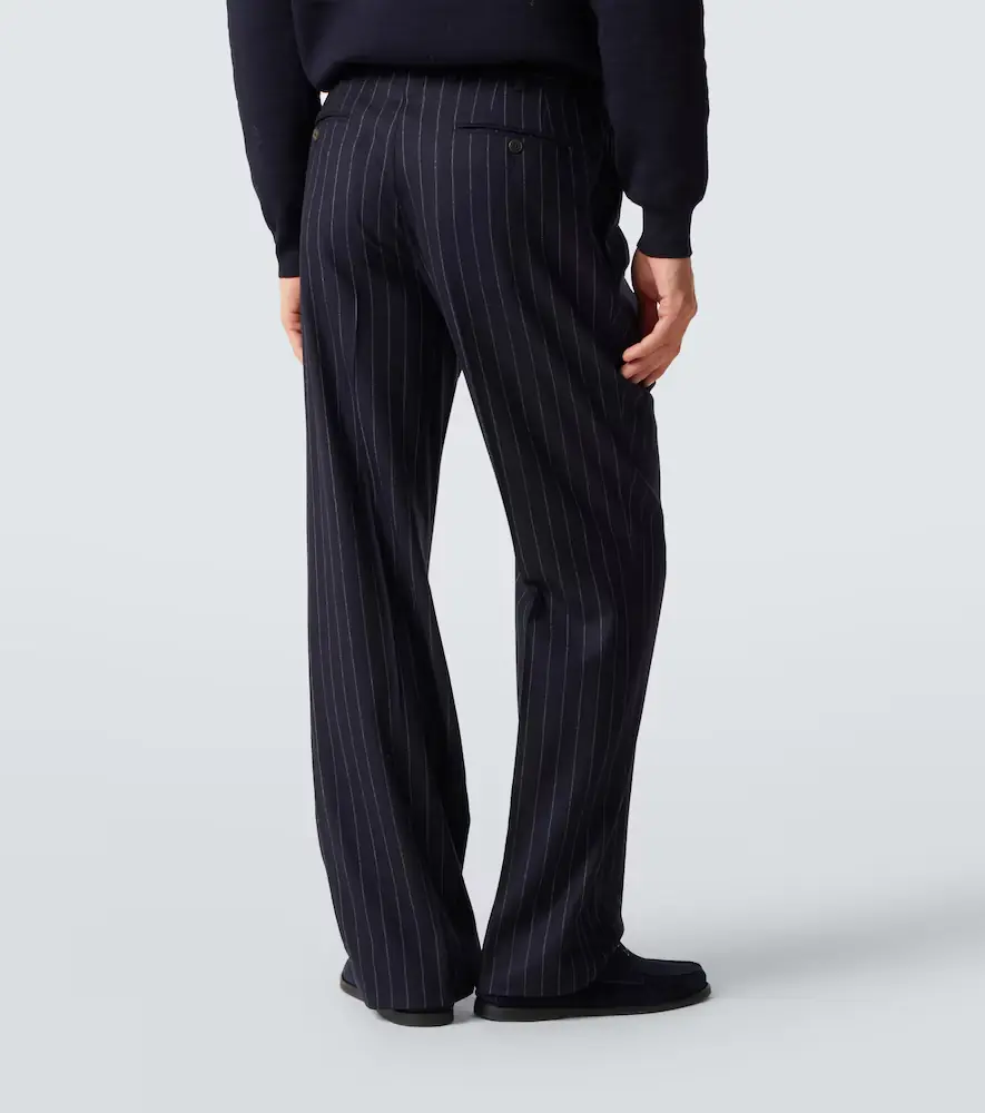 Saman Amel Amo striped wool suit pants | Thumbnail 5 Saman Amel Amo striped wool suit pants | Thumbnail 5