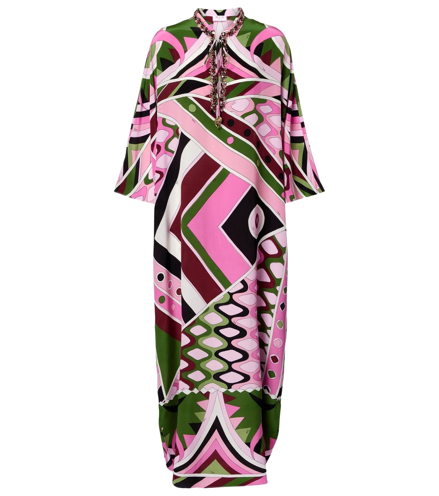 Vivara silk satin kaftan