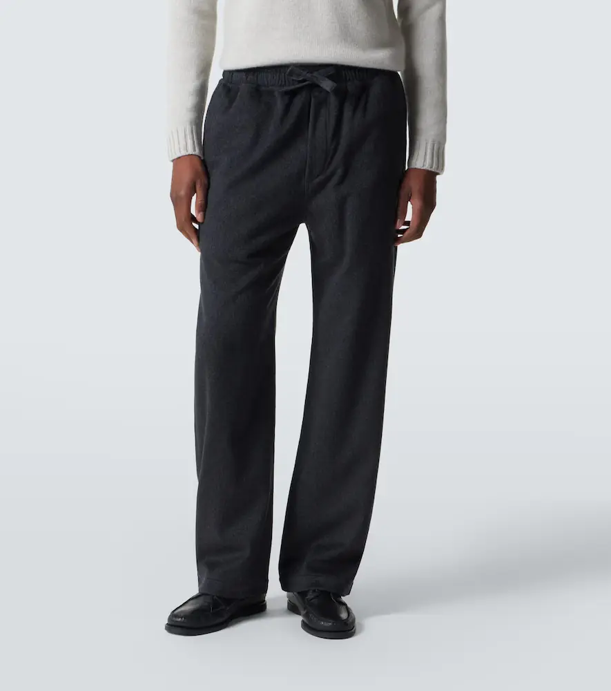 Saman Amel Cashmere straight pants | Thumbnail 2