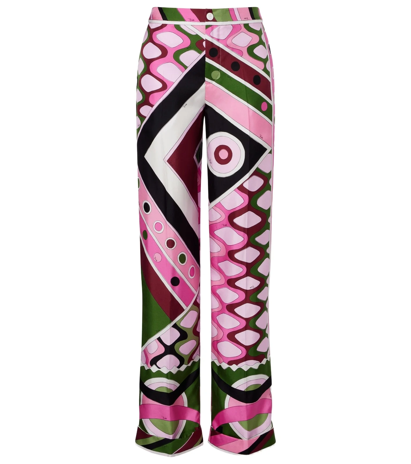 Vivara high-rise silk wide-leg pants Vivara high-rise silk wide-leg pants