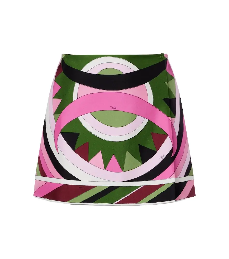 Pucci Vivara silk satin miniskirt | Image 1 Pucci Vivara silk satin miniskirt | Image 1