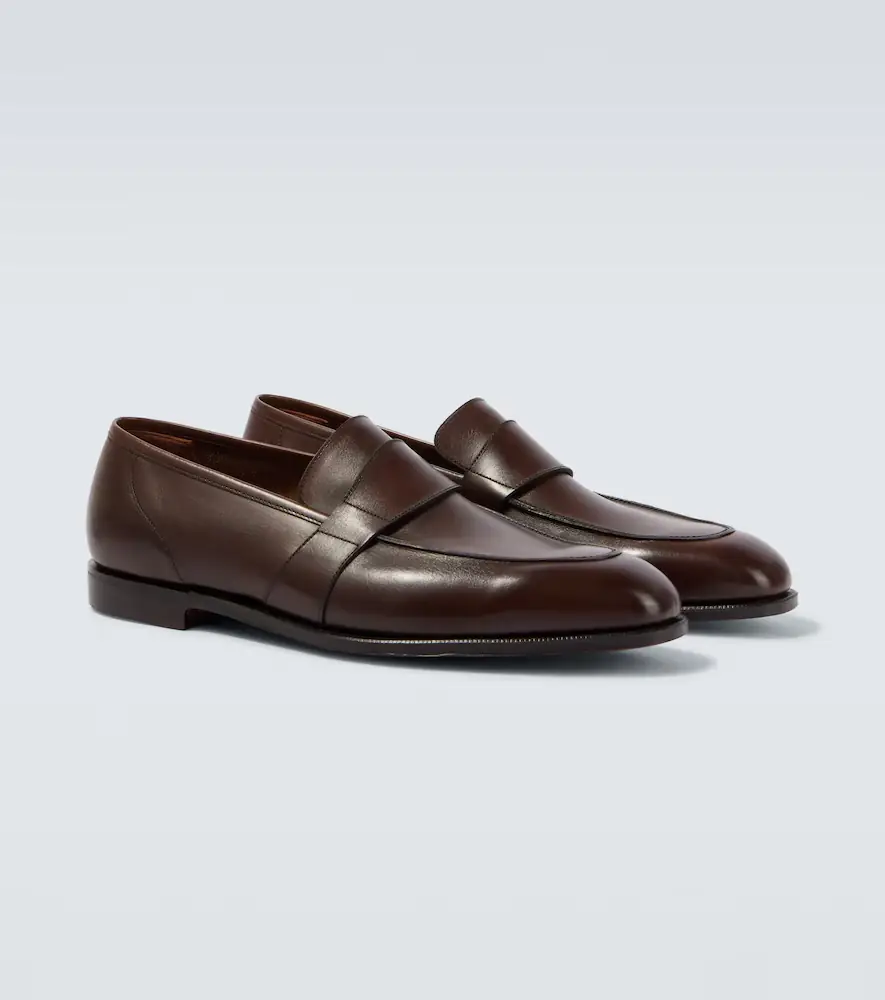 George Cleverley Owen leather loafers | Thumbnail 2 George Cleverley Owen leather loafers | Thumbnail 2