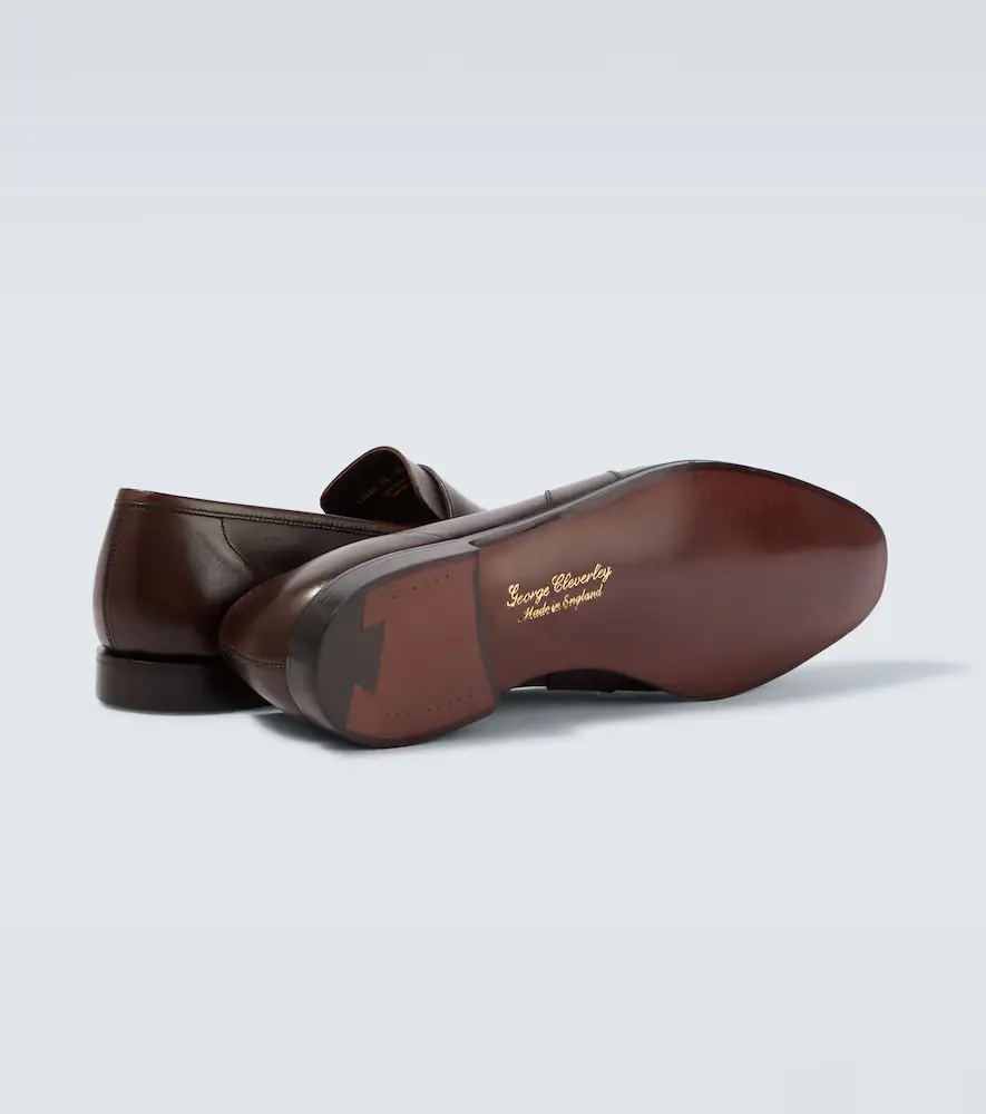 George Cleverley Owen leather loafers | Thumbnail 3 George Cleverley Owen leather loafers | Thumbnail 3