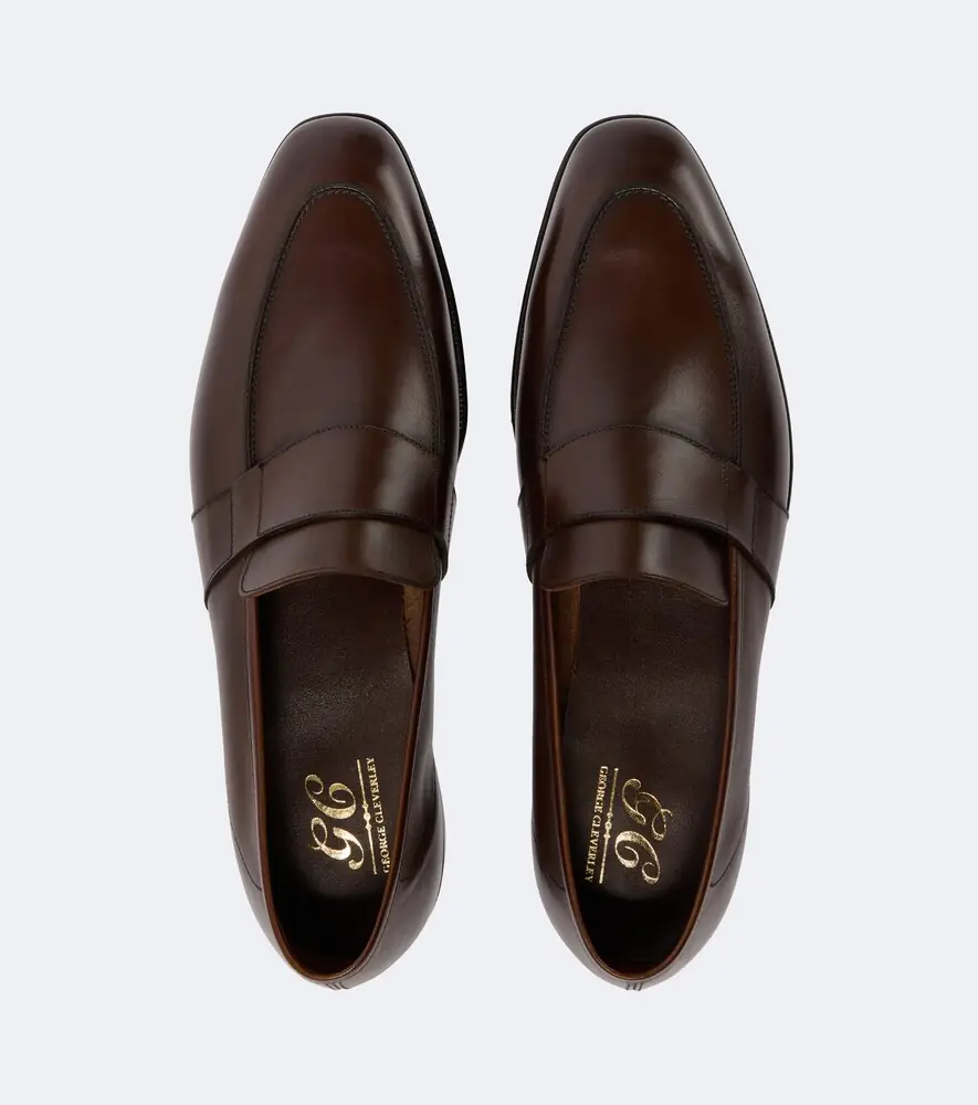 George Cleverley Owen leather loafers | Thumbnail 4 George Cleverley Owen leather loafers | Thumbnail 4