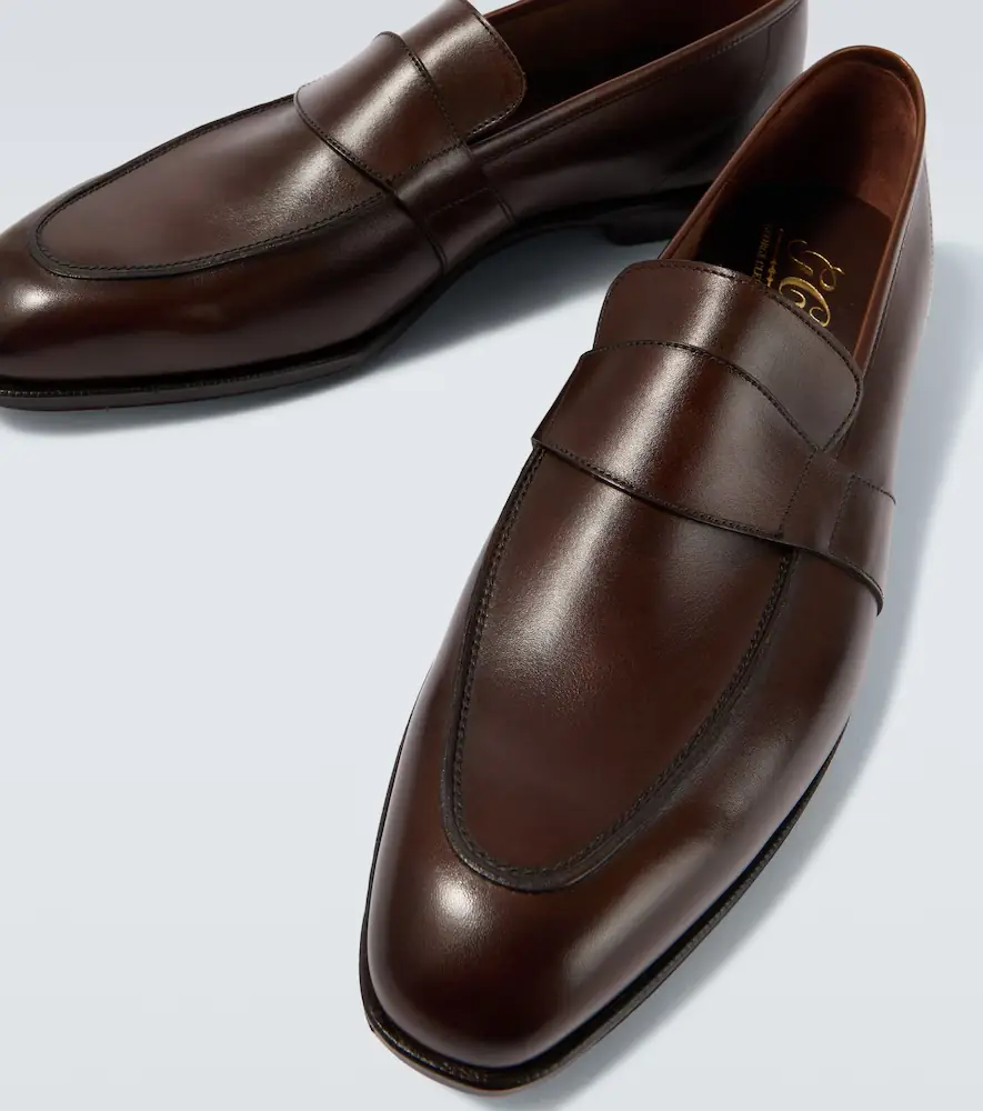 George Cleverley Owen leather loafers | Thumbnail 5 George Cleverley Owen leather loafers | Thumbnail 5