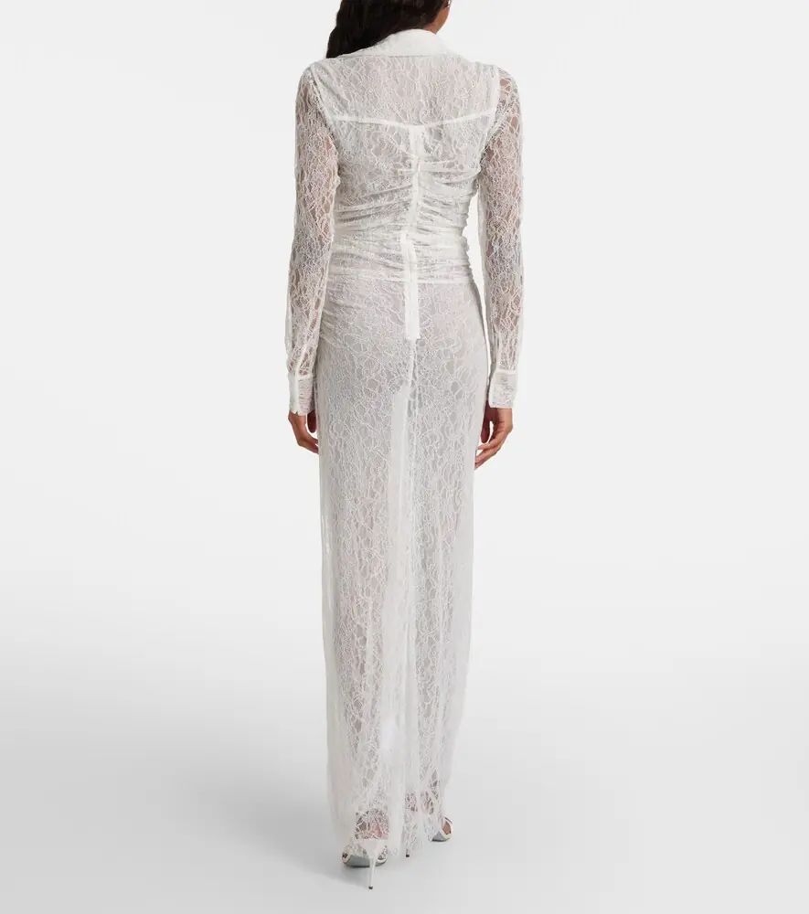 Christopher Esber Venus sheer lace gown | Thumbnail 3 Christopher Esber Venus sheer lace gown | Thumbnail 3