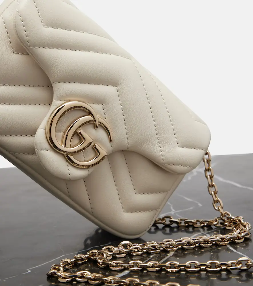 Gucci GG Marmont Mini leather shoulder bag | Thumbnail 3 Gucci GG Marmont Mini leather shoulder bag | Thumbnail 3