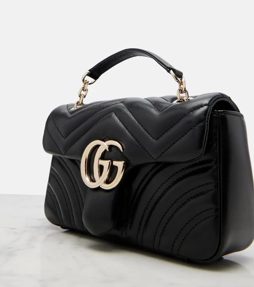 Gucci GG Marmont Small leather shoulder bag | Thumbnail 2 Gucci GG Marmont Small leather shoulder bag | Thumbnail 2