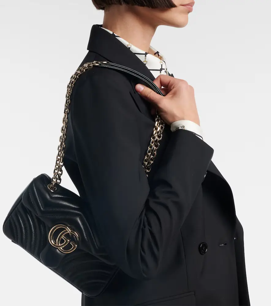 Gucci GG Marmont Small leather shoulder bag | Thumbnail 6 Gucci GG Marmont Small leather shoulder bag | Thumbnail 6