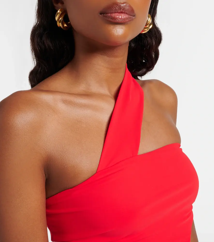 Roberto Cavalli Cutout one-shoulder midi dress | Thumbnail 4