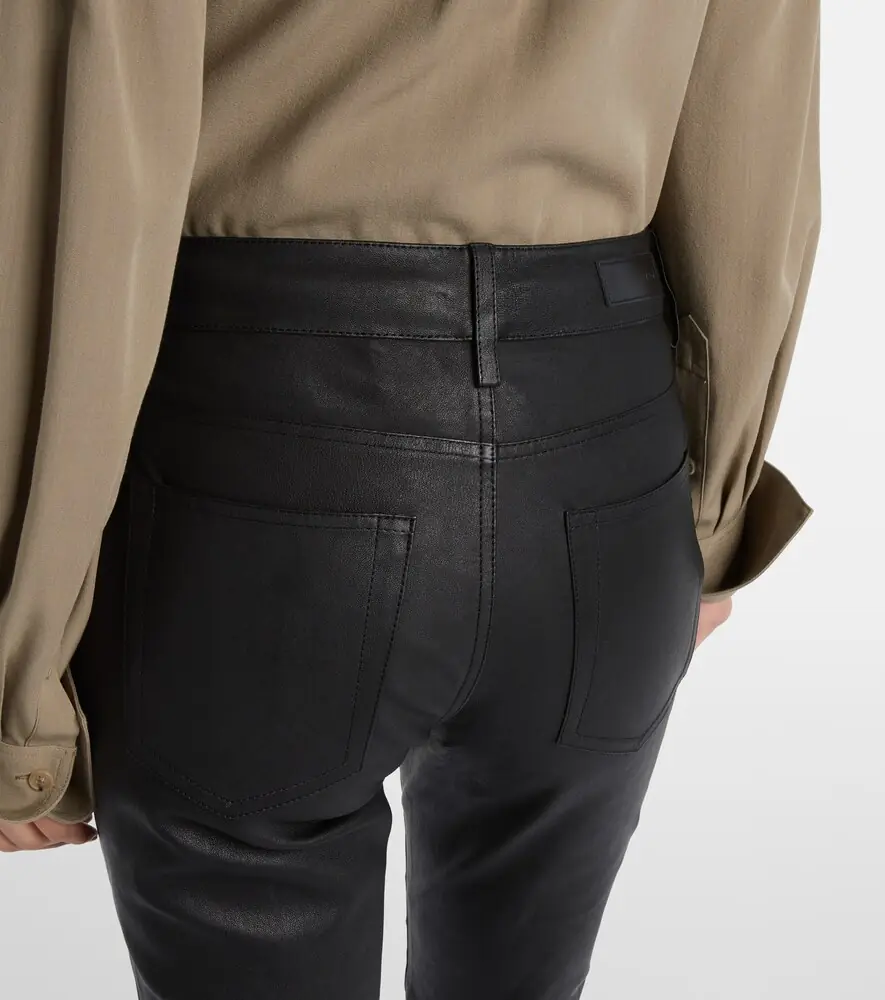 AG Jeans Sophie leather bootcut pants | Thumbnail 6