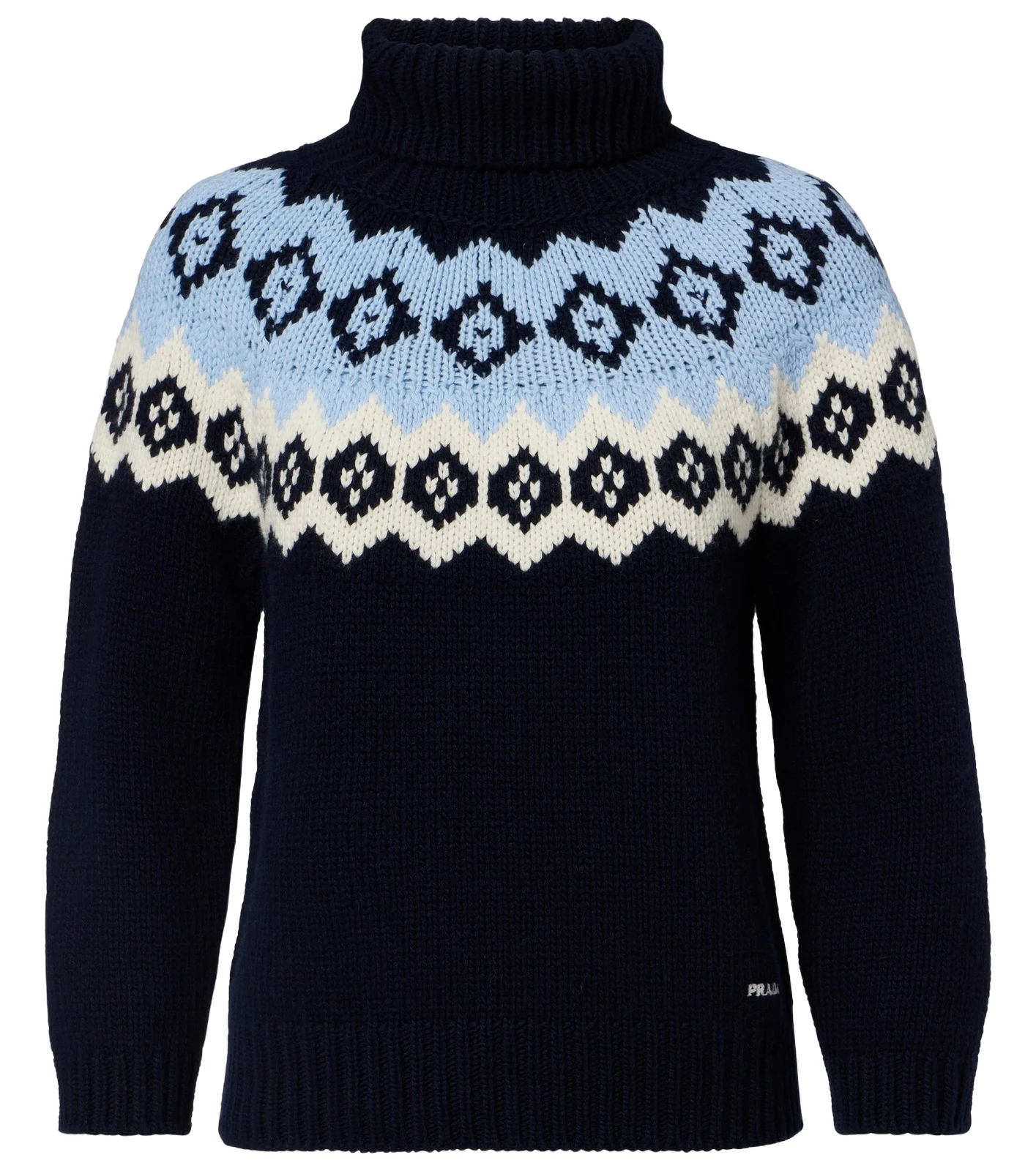 Fair Isle wool and cashmere sweater Fair Isle wool and cashmere sweater