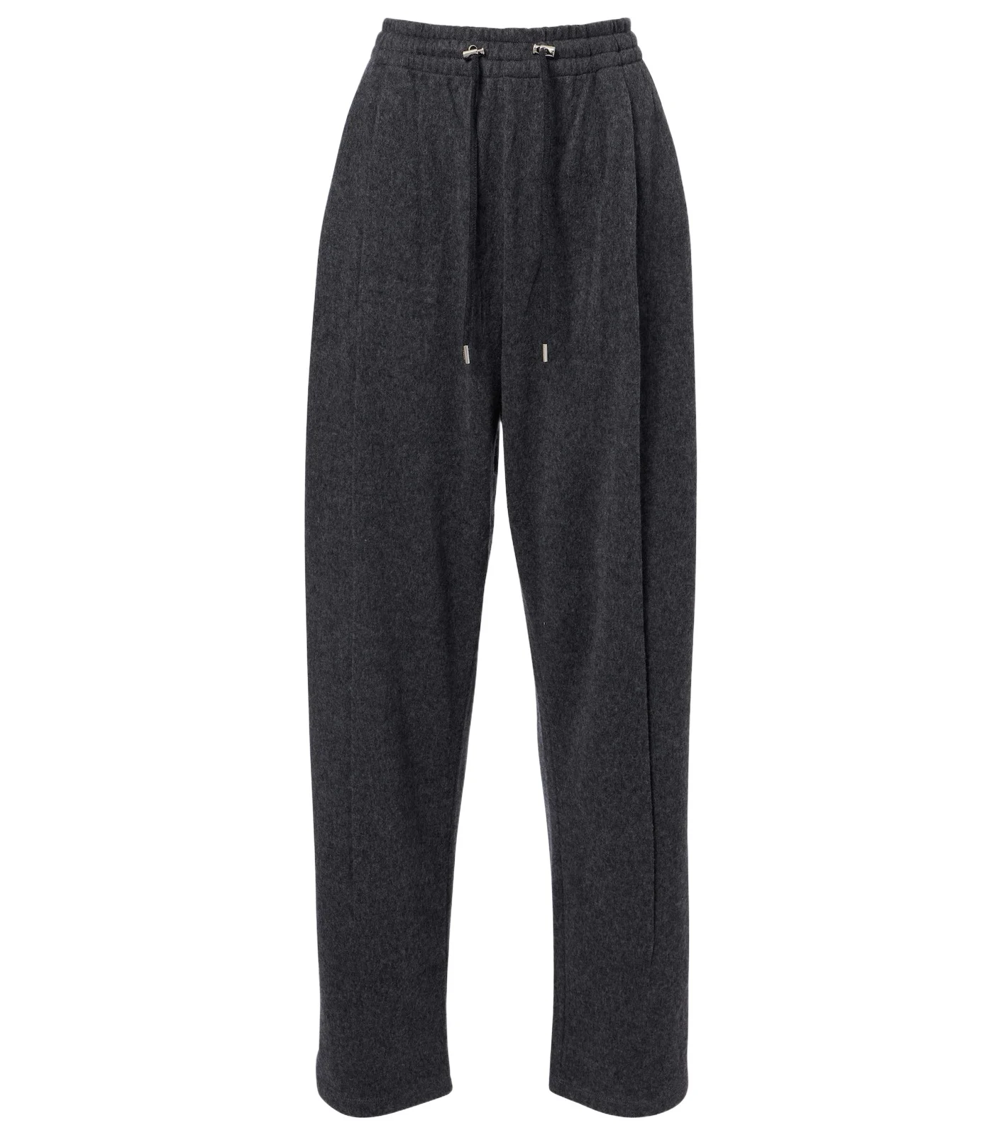 Wool and cashmere tapered pants