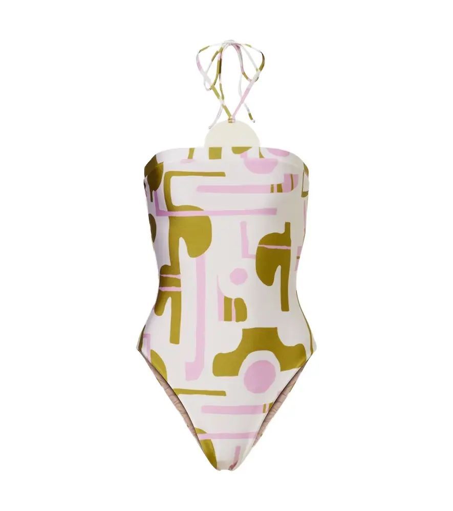 ADRIANA DEGREAS Balearic halterneck swimsuit | Image 1 ADRIANA DEGREAS Balearic halterneck swimsuit | Image 1