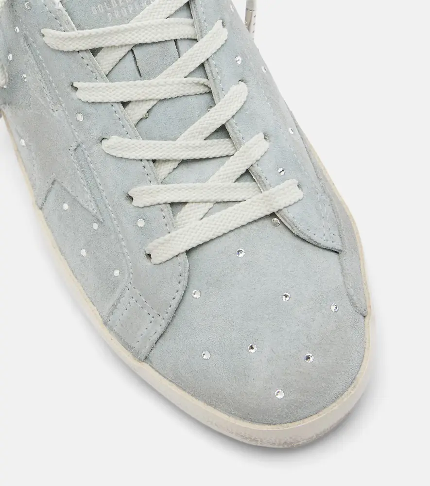 Golden Goose Super-Star embellished suede sneakers | Thumbnail 3 Golden Goose Super-Star embellished suede sneakers | Thumbnail 3