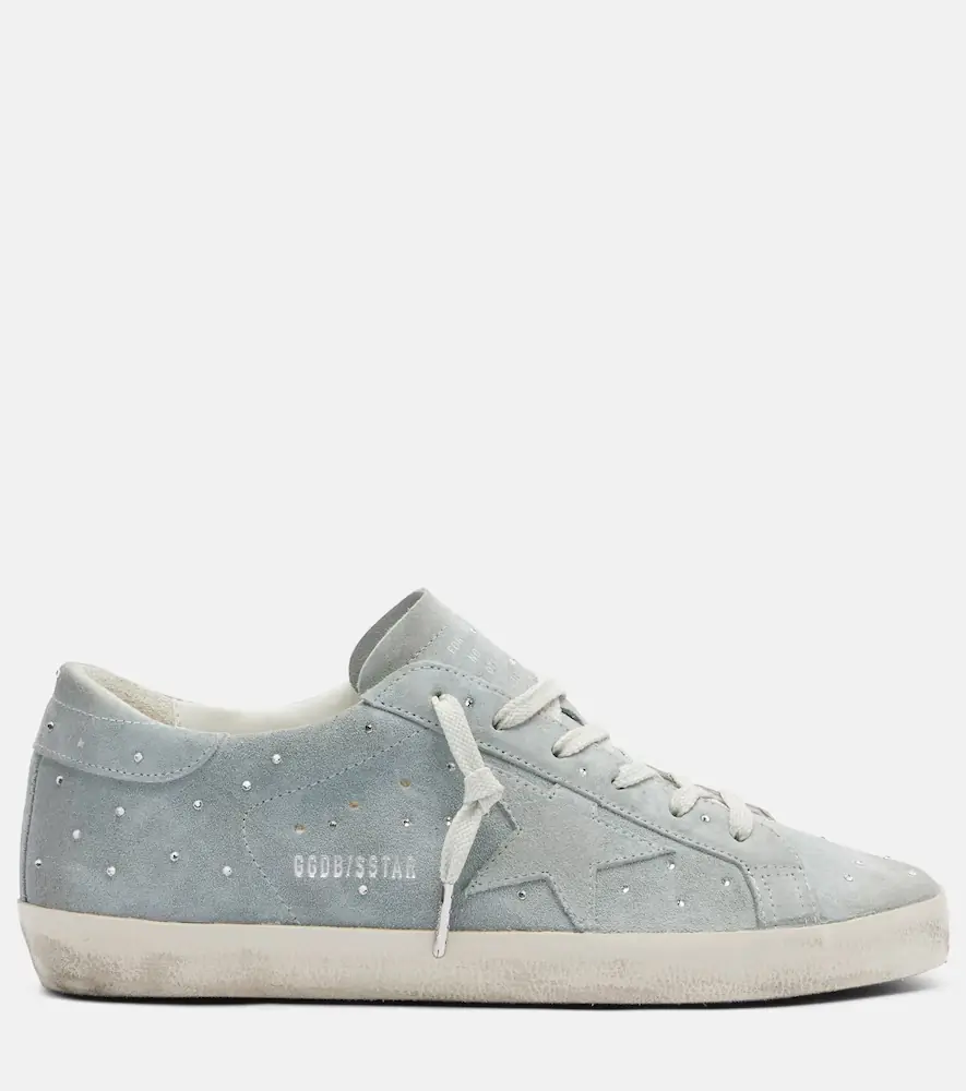Golden Goose Super-Star embellished suede sneakers | Thumbnail 4 Golden Goose Super-Star embellished suede sneakers | Thumbnail 4