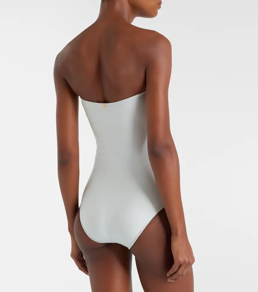 ADRIANA DEGREAS Belted embellished swimsuit | Thumbnail 2