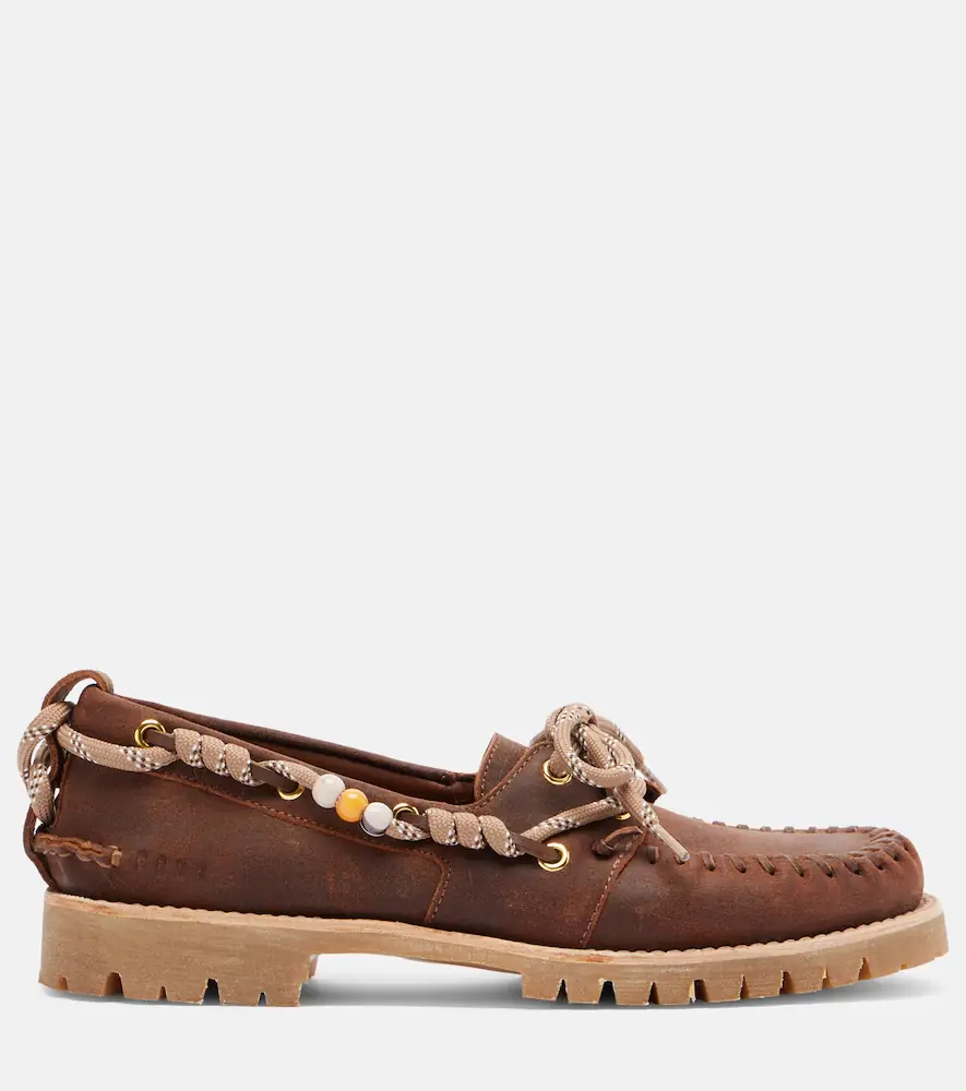 Golden Goose Cruise beaded suede boat shoes | Thumbnail 3 Golden Goose Cruise beaded suede boat shoes | Thumbnail 3