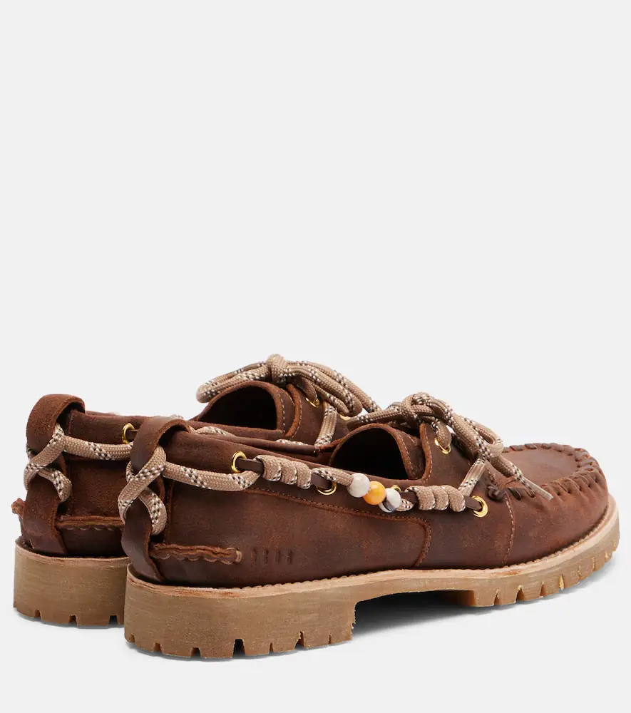 Golden Goose Cruise beaded suede boat shoes | Thumbnail 4 Golden Goose Cruise beaded suede boat shoes | Thumbnail 4