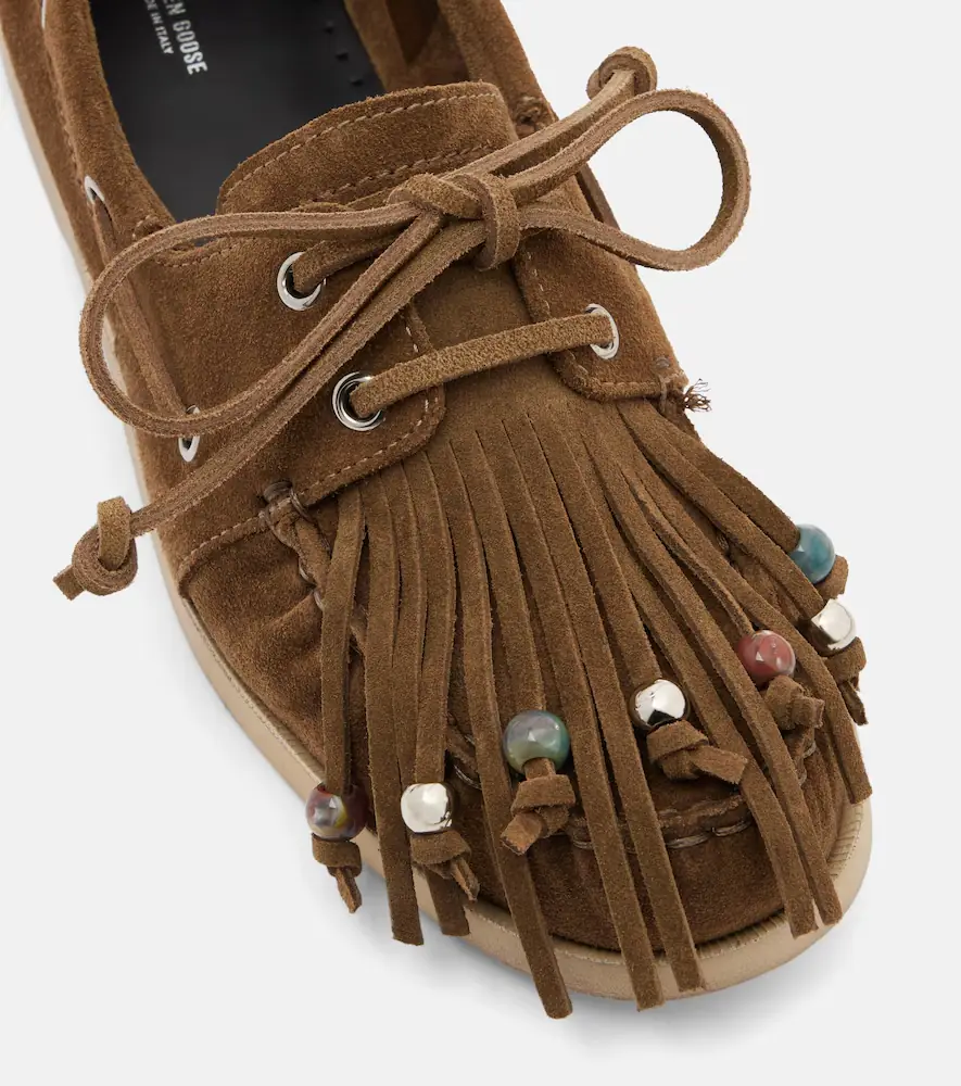 Golden Goose Cruise beaded suede boat shoes | Thumbnail 2 Golden Goose Cruise beaded suede boat shoes | Thumbnail 2
