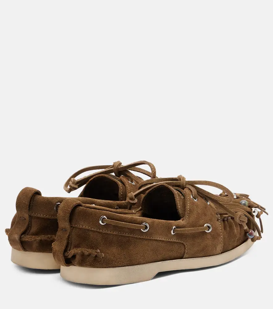 Golden Goose Cruise beaded suede boat shoes | Thumbnail 4 Golden Goose Cruise beaded suede boat shoes | Thumbnail 4
