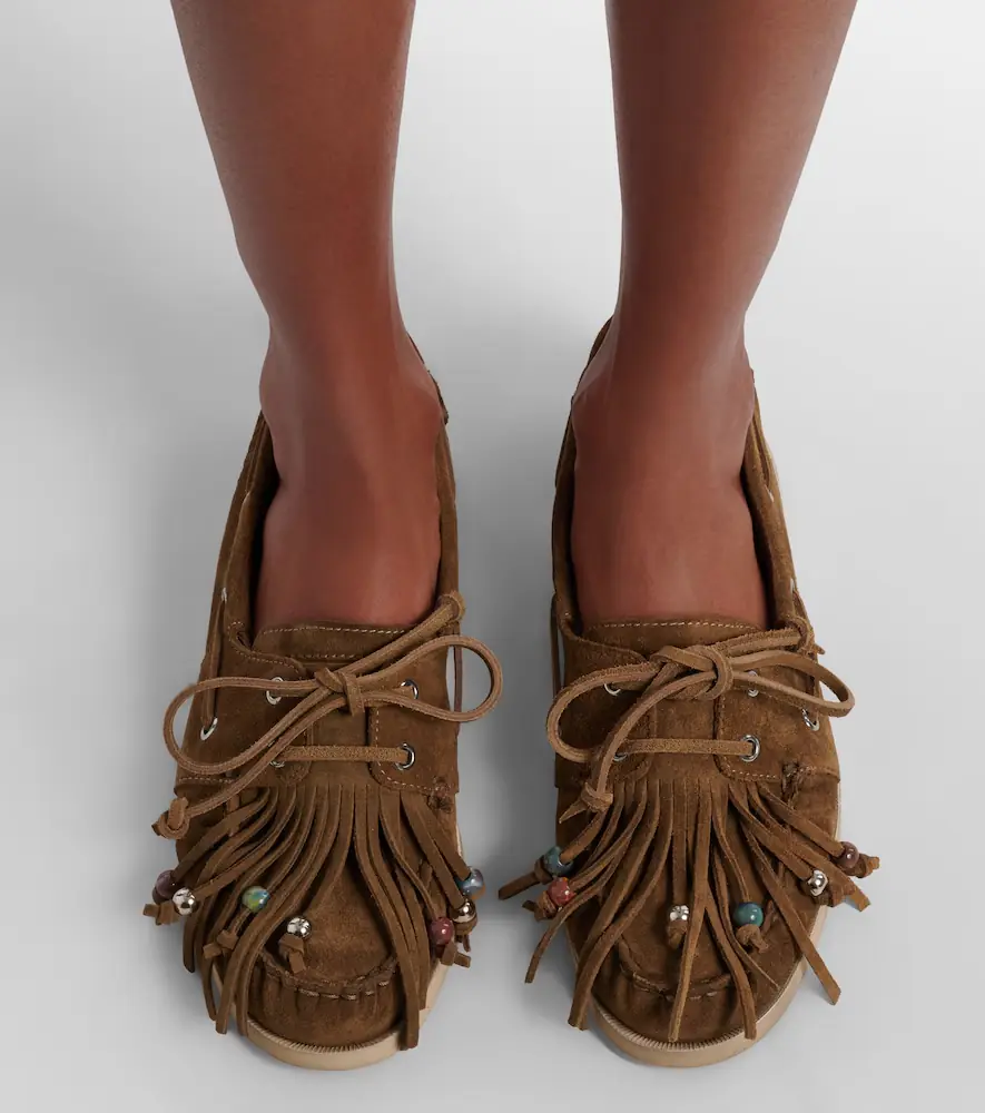 Golden Goose Cruise beaded suede boat shoes | Thumbnail 5 Golden Goose Cruise beaded suede boat shoes | Thumbnail 5