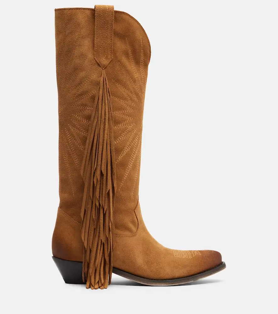 Golden Goose Wish Star fringed suede cowboy boots | Thumbnail 4 Golden Goose Wish Star fringed suede cowboy boots | Thumbnail 4