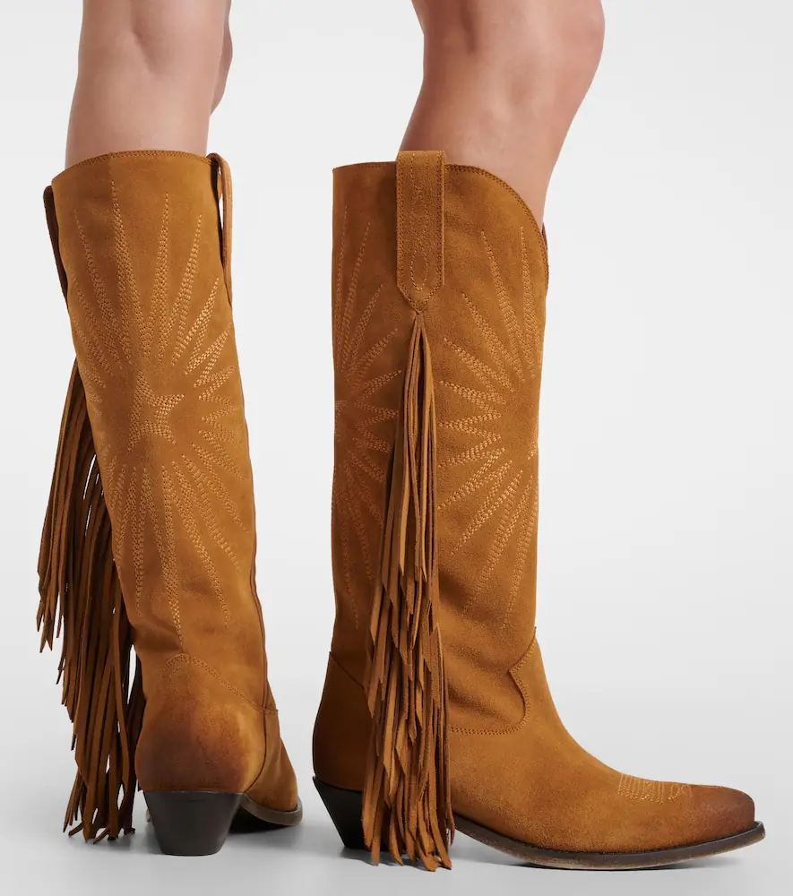 Golden Goose Wish Star fringed suede cowboy boots | Thumbnail 6 Golden Goose Wish Star fringed suede cowboy boots | Thumbnail 6