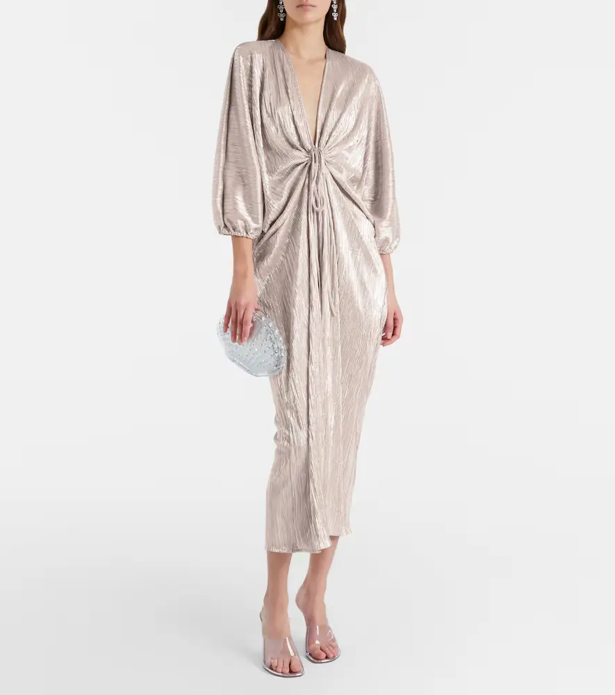 ADRIANA DEGREAS Gathered kaftan | Thumbnail 3