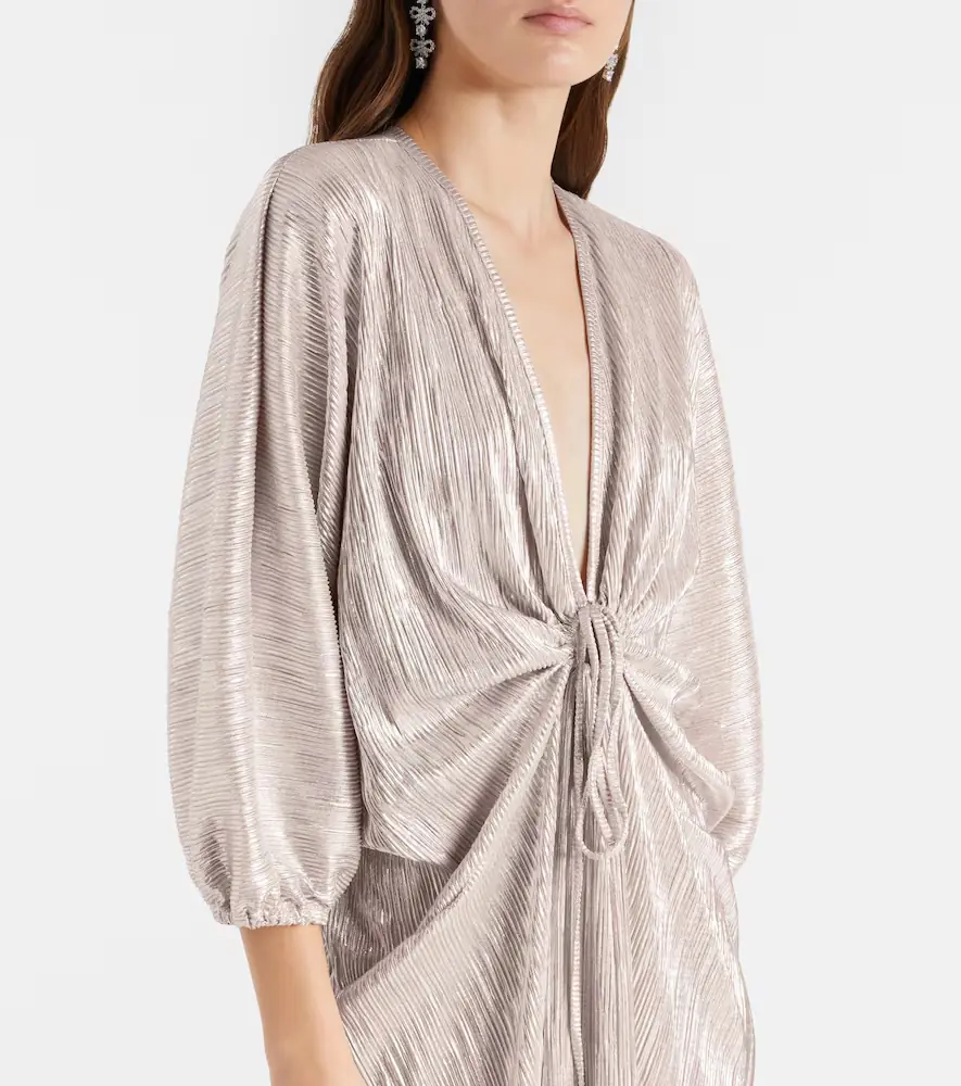 ADRIANA DEGREAS Gathered kaftan | Thumbnail 4
