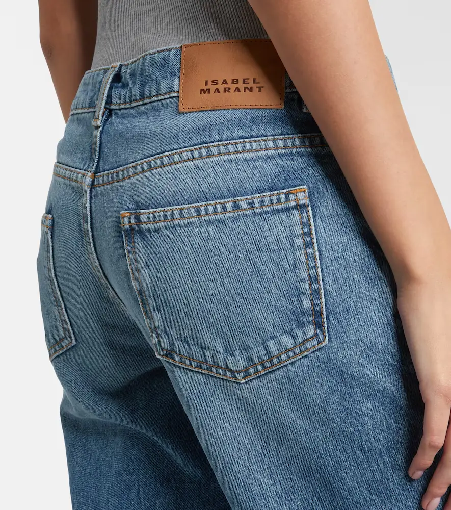Isabel Marant Dromie mid-rise straight jeans | Thumbnail 2