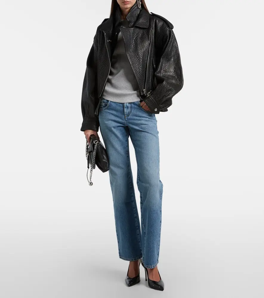 Isabel Marant Dromie mid-rise straight jeans | Thumbnail 3