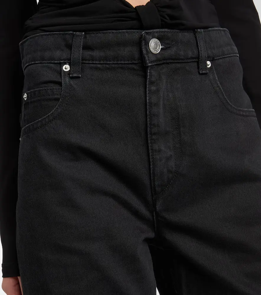 Isabel Marant Dromie mid-rise straight jeans | Thumbnail 2