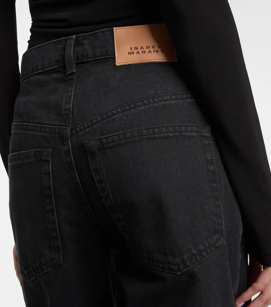 Isabel Marant Dromie mid-rise straight jeans | Thumbnail 5