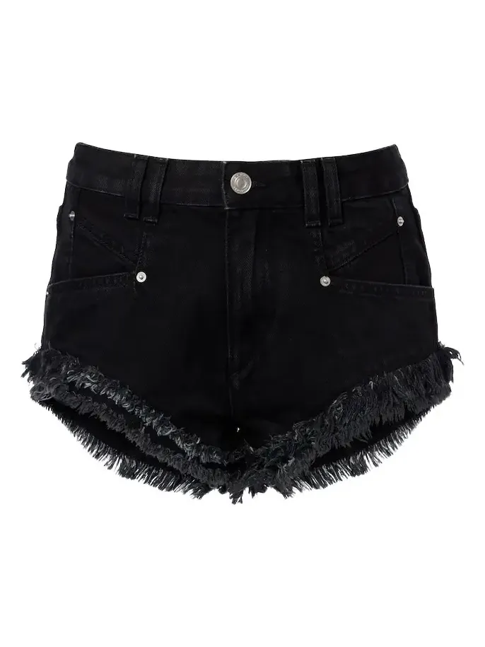 Eneidala faded denim shorts