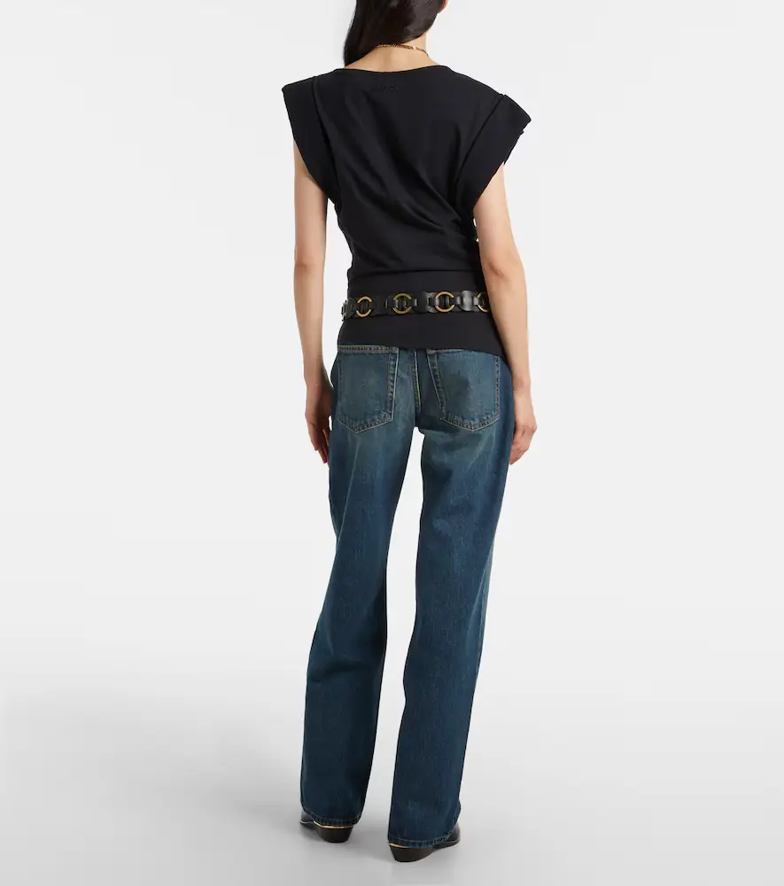 Isabel Marant Dromie mid-rise straight jeans | Thumbnail 5