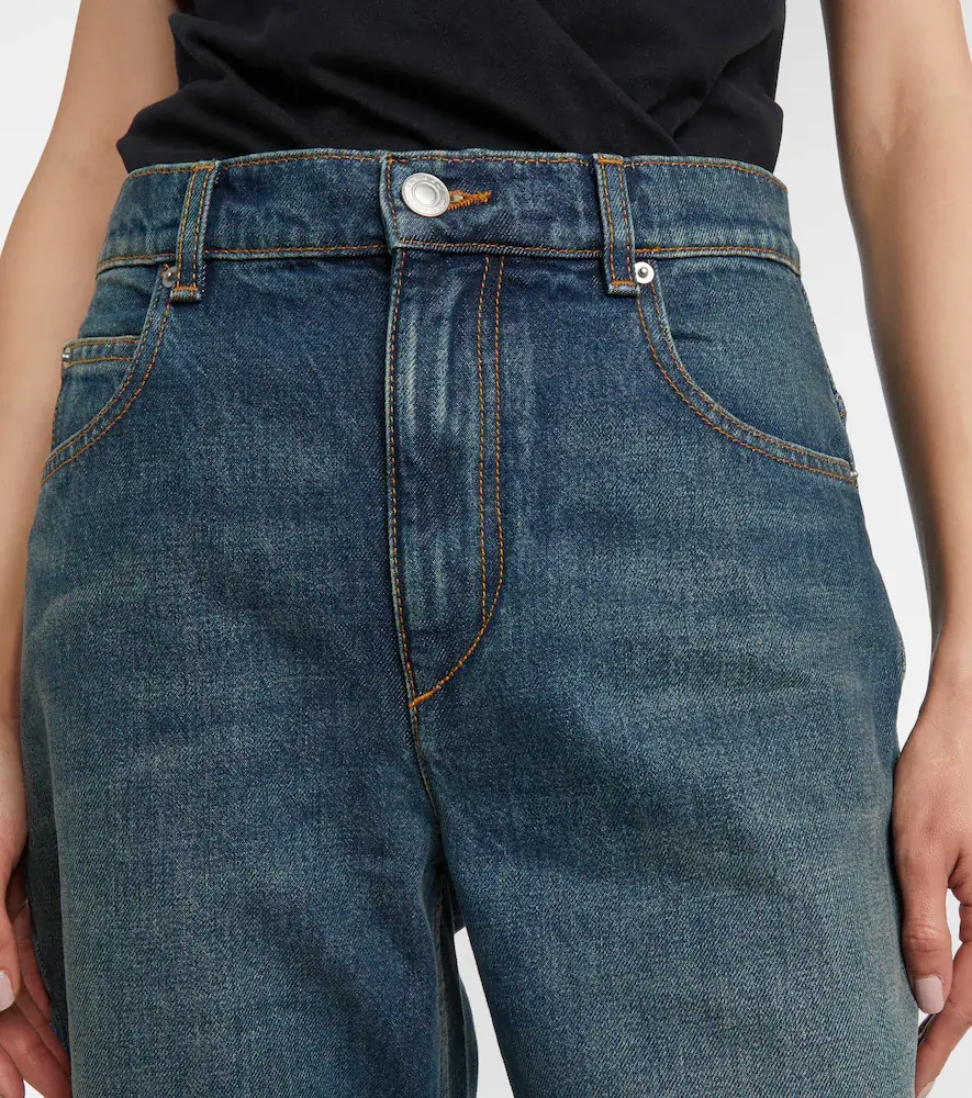 Isabel Marant Dromie mid-rise straight jeans | Thumbnail 7